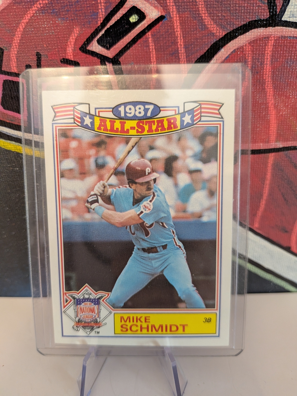 1988 ⚾ Topps Chewing Gum Glossy - Mike Schmidt (Mail-in Promo) '87 All Star Game